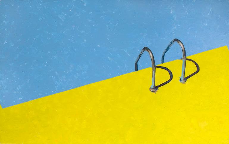 Summer Pool Vibes: Modern Pop Art