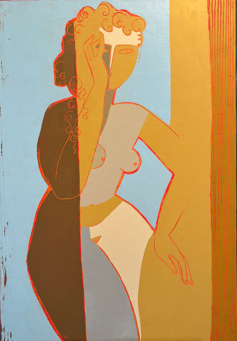 Between the light | Figurative