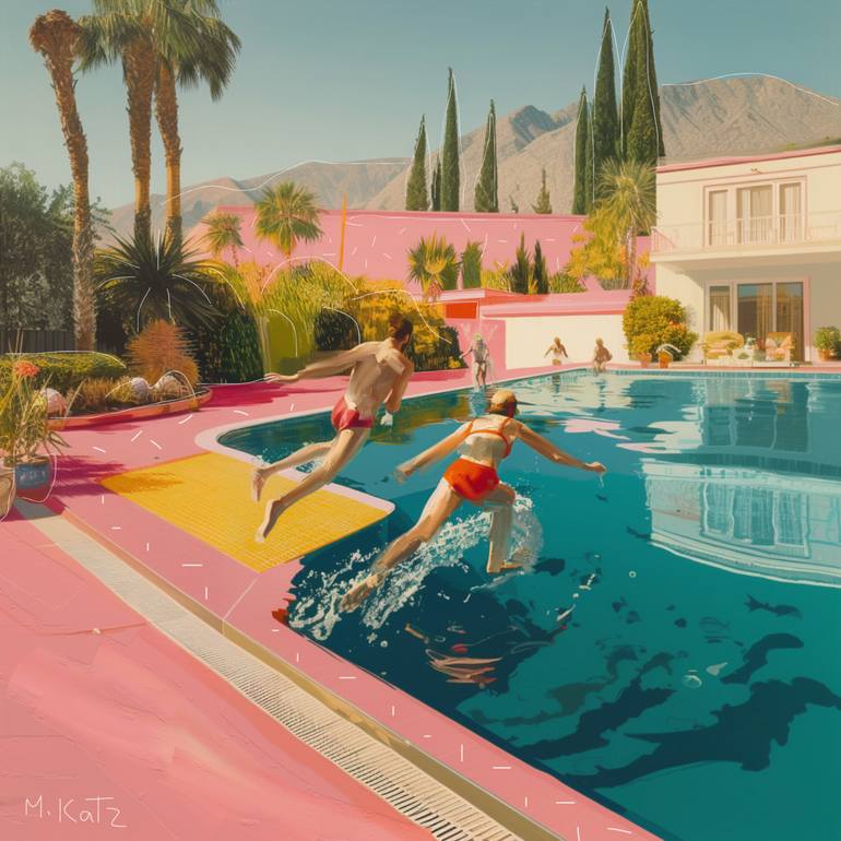Mr. Givenchy in Palm Springs