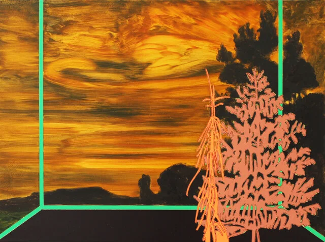 Veduta (Mondrian Landscape Silhouettes) (2024)